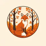Style Logo : renard généré par IA